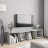 Image de VIDAXL Bibliothèque/Meuble TV - Gris béton