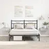Image de VidaXL Table de chevet flottante 800315 - Gris béton
