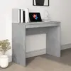 Image de vidaXL Bureau - Gris béton