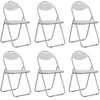 Image de vidaXL Chaises pliantes lot de 6 - Blanc