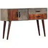 Image de VIDAXL Table console 120x35 cm - Gris