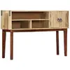 Image de vidaXL Table Console - Naturel Bois