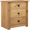 Image de vidaXL Table de chevet - 46x40x57 cm Pin Gamme Panama