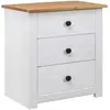 Image de VIDAXL Table de chevet 46x40x57 cm - Pin Panama