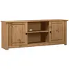 Image de vidaXL Meuble TV 120x40x50 cm Bois de pin massif Gamme Panama