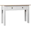 Image de vidaXL Table console Bois de pin blanc