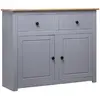 Image de VIDAXL Buffet Gris Assortiment Panama