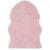 Image de VIDAXL Tapis synthétique rose - 60x90 cm
