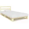 Image de VIDAXL Cadre de lit palette Bois pin massif 100x200 cm