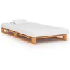 Image de VidaXL Cadre de lit 100x200 cm - Marron