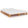 Image de vidaXL Cadre de lit sans matelas - Bois massif 200x200 cm