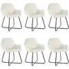 Image de vidaXL Chaises - Crème