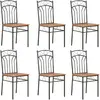 Image de vidaXL Chaises MDF