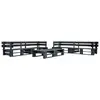 Image de VIDAXL Canapés de jardin palette 6 pièces - Noir