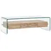 Image de VidaXL Table basse Clair 98x45x31