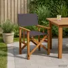 Image de vidaXL Chaises metteur en scène lot de 2 - Acacia massif