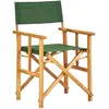 Image de vidaXL Chaise de metteur en scène