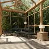 Image de vidaXL Salon de Jardin - 6 Pièces Résine Tressée Gris