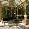 Image de vidaXL Salon de jardin 5 pcs Résine tressée gris