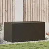 Image de vidaXL Boîte de rangement jardin 100x50x50 cm - Marron