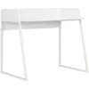 Image de vidaXL Bureau Blanc 90x60x88 cm