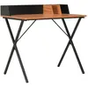Image de VidaXL Bureau - Noir/Marron