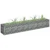 Image de vidaXL Lit surélevé à gabion vidaXL 180x30x30 cm