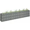Image de vidaXL Lit surélevé à gabion 270x30x60 cm