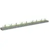 Image de vidaXL Lit surélevé à gabion 360 cm