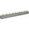 Image de VidaXL Lit surélevé Gabion 360 cm Acier galvanisé