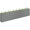 Image de vidaXL Lit surélevé gabion