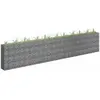 Image de vidaXL Lit surélevé à gabion - Acier galvanisé