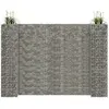 Image de vidaXL Jardinière à gabion - 260x40x180 cm