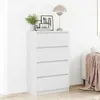 Image de vidaXL Buffet 60x35x98,5 cm - Blanc