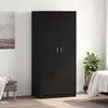 Image de vidaXL Garde-robe - Noir