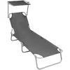 Image de VidaXL Gris - Aluminium