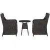 Image de vidaXL Mobilier de bistro 3 pcs