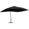 Image de VIDAXL Parasol suspendu - Noir