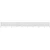 Image de vidaXL Paravent 9 panneaux 1200x120 cm - Blanc sable