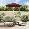 Image de vidaXL Parasol - 200x224 cm - Bordeaux
