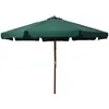 Image de vidaXL Parasol Extérieur 330 cm - Vert