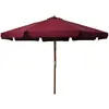 Image de vidaXL Parasol Bois - Bordeaux