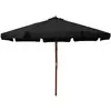 Image de vidaXL Parasol d'Extérieur Noir