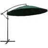 Image de vidaXL Parasol suspendu Vert 3 m