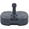 Image de vidaXL Socle parasol portable - Gris