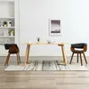 Image de vidaXL Chaises Salle à Manger - Lot de 2 - Bois Gris