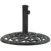 Image de Vidaxl pied de parasol en fonte - Bronze