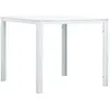 Image de vidaXL Table Basse - Blanc PEHD