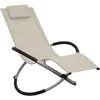 Image de vidaXL Chaise Longue pour Enfants - Crème