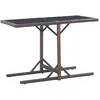 Image de vidaXL Table de jardin 110x53x72 cm - Marron